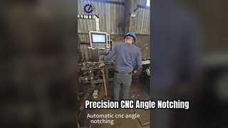 Machine à encocher l'angle automatique CNC