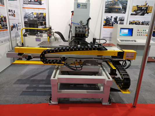 Machinette de forage à plaque d'acier CNC à haute précision et fiabilité