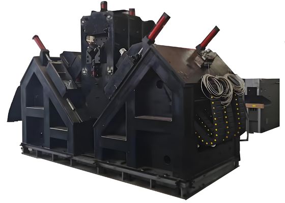 Machine de perçage d'angle CNC de fournisseur chinois 220V, machine de poinçonnage et de marquage de l'acier avec composants principaux PLC