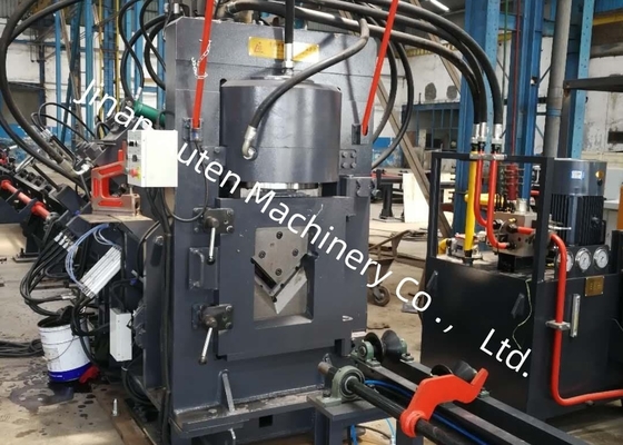 2 poinçons par côté CNC Angle de poinçonner Marquage machine à cisailler ligne 630KN Force de poinçonner