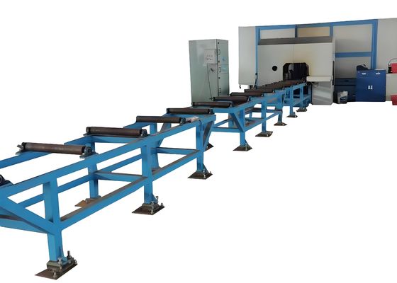 2 KW Servo moteur de forage Infeed CNC H-Beam de forage de tisser et de taper machine ligne 500 × 500mm Taille