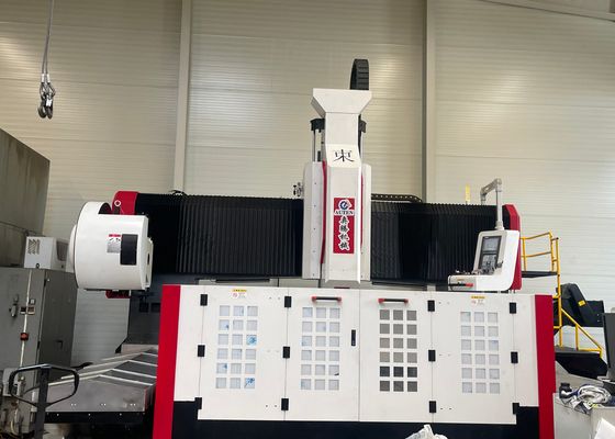 Taille de la pièce de travail 2500x2500mm Machine de forage et de fraisage à plaque CNC 30mm Max.Diamètre de frappe