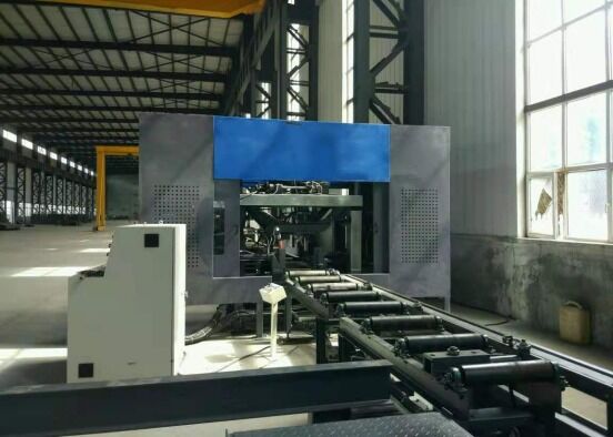 Machine de forage de commande numérique par ordinateur modèle BHD1000/3 pour l'équipement de marquage de forage de poutre de la commande numérique par ordinateur H 3D de poutres