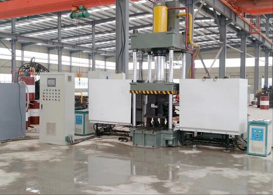 Model HQ360-900 CNC Angle Plate Heating Bending Machine 2-20mm Bending Plate Thickness