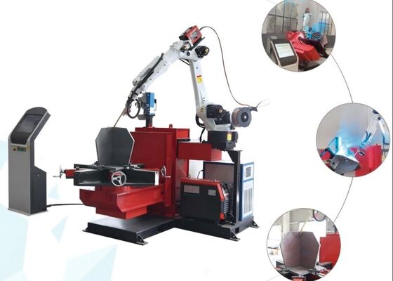Souder la base des tours de transmission utilisent tour CNC soudage de pied robot 2pcs tables de travail