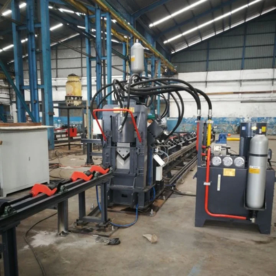 Machine à perforer à angle CNC à 3 têtes personnalisable avec une force de coupe de 1800 KN