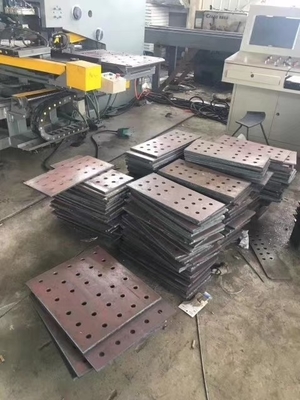 Machine de forage à haute vitesse à plaque CNC de précision en aluminium