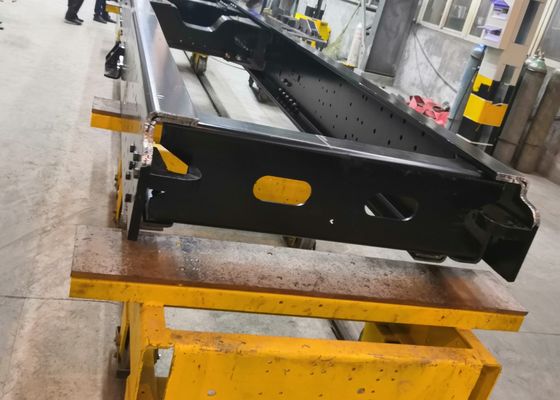 Machine de poinçonnage CNC pour tôlerie 35 tonnes, taille de pièce 15000x380 mm, pour longeron automobile