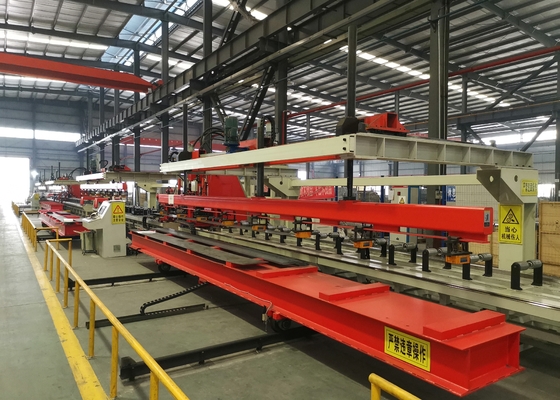 1200KN Force nominale CNC Truck Machine de perforation de plaque de faisceau Max 750mpa Tensile du matériau
