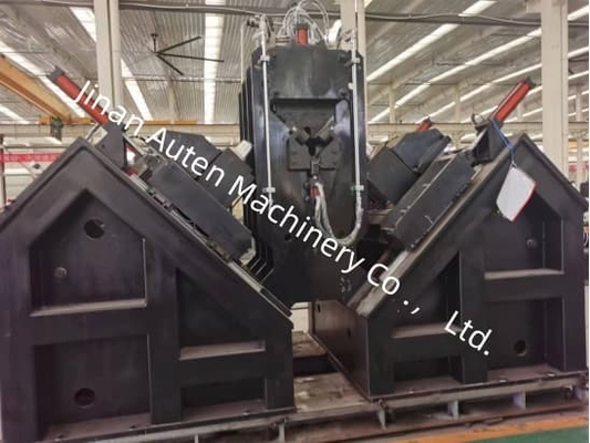 40 mm Max de forage diamètre angle tour d'acier industrie machine à ligne CNC angle 1000KN force de marquage