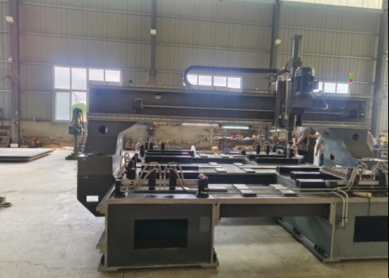 PZ4040/2 Type Gantry Mobile Machine de forage à commande numérique par commande numérique Matériau d'enveloppe épaisseur maximale 100 mm