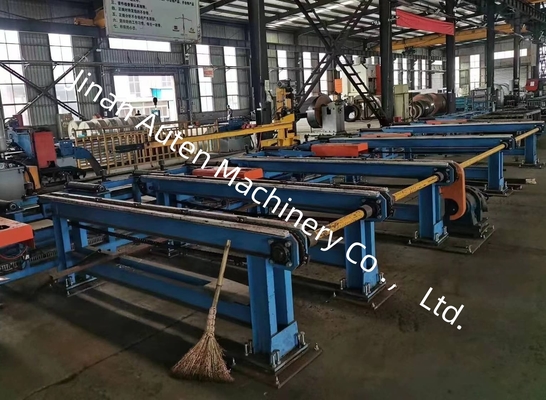 BT40 Main Spindle CNC 3D I-Beam H-Beam Drilling Machine à scier et à taper ligne 11 kW Puissance du moteur