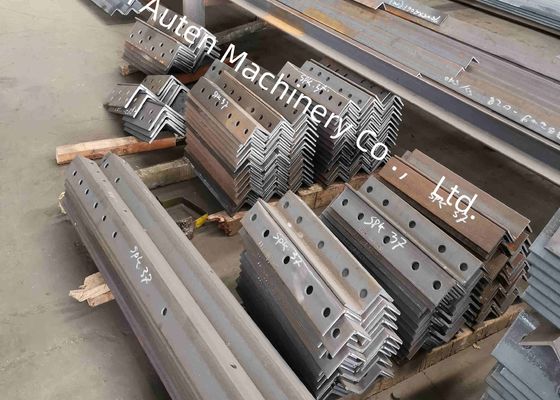 Machine intégrée de poinçonnage et de cisaillement d'acier d'angle CNC de grande taille, économisant 3 ouvriers, approvisionnement direct d'usine