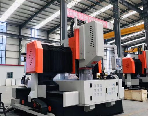 Machine de perçage et de fraisage CNC avancée à grande vitesse pour grandes plaques d'acier