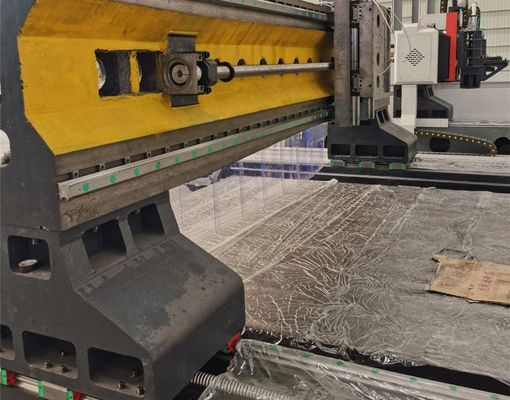 foreuse à grande vitesse de commande numérique par ordinateur de taille d'objet de 2000x2000mm pour des plats et des feuilles de tube