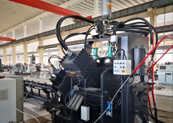 Ligne d'équipement de poinçonnage et de cisaillage CNC avec force de coupe de 1000KN ∟40×40×3～∟100×100×10mm pour cornières