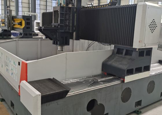 11KW Servo moteur à broche de puissance gantry CNC machine de perçage pour la tôle de flange