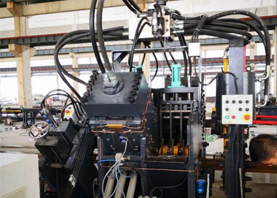 40х40х3~160х160х16mm Angle Size CNC Steel Punching Cut Machine Model JNC1616 3000KN Cutting Force