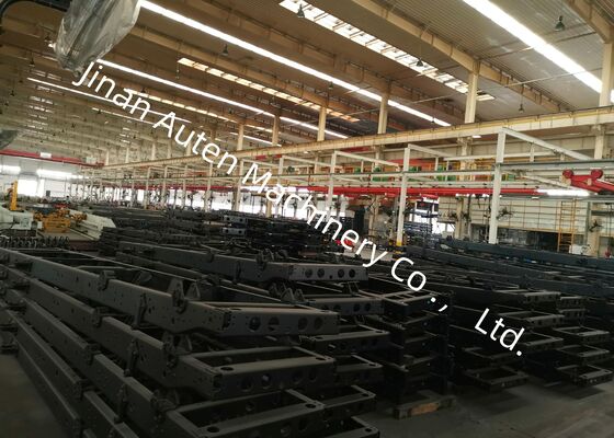 Épaisseur 6 mm Machine à perforer les poutres à l'aide d'un camion CNC Vitesse maximale 50 m/min Pour un traitement flexible des poutres