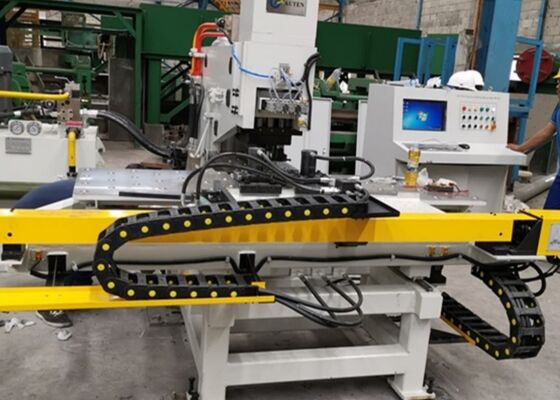 Machine à perforer la plaque CNC avec une distance minimale entre le trou et le bord de la plaque de 25 mm