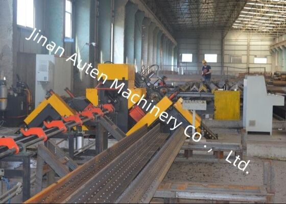 CNC Angle Steel Line Machine Used In Transmission Line Towers 200m/Min Cutting Speed Of Drill