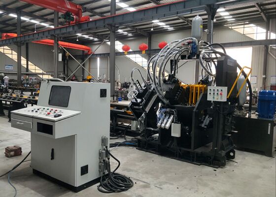 Machine de perforation d'alimentation automatique machine de traitement de barres d'angle CNC pour tour de transmission de puissance