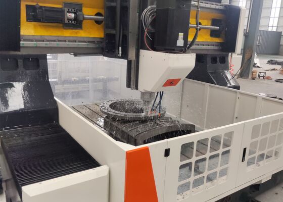 Pressure Vessel Manufacturing CNC Deep Hole Drilling Machine Wind Power Flange Processing