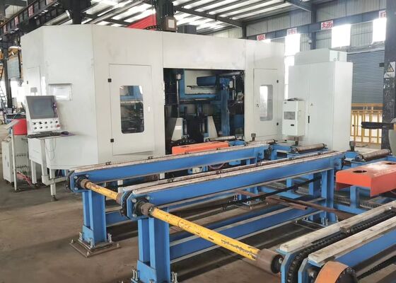 Bridge Engineering 3D CNC H Beam Drilling Machine Transmission Tower Manufacturing