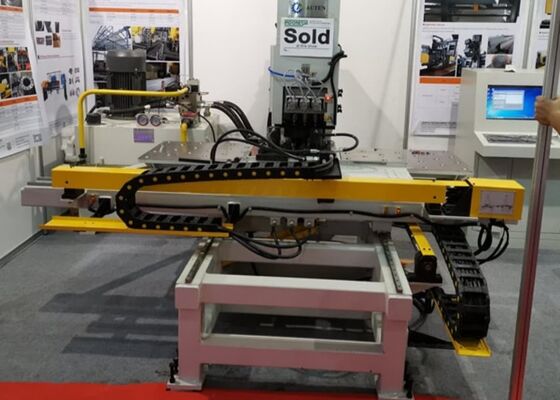 Steel Fabrication Companies CNC Hydraulic Punching Drilling Combined Machine Structural Steel Use