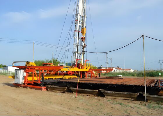 taille de levage de la machine 4000mm d'opération de réparation mineure de puits de pétrole de la puissance 9KW