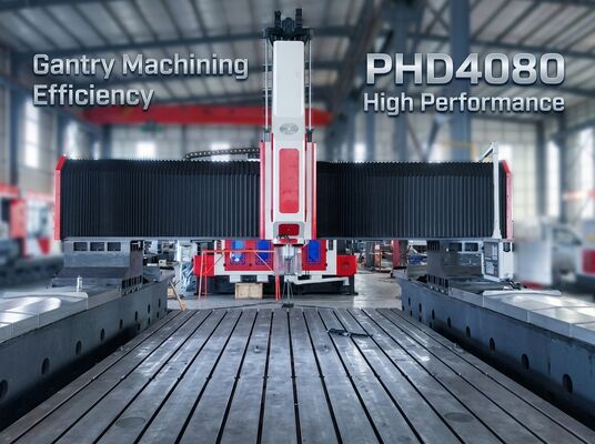 Applicable à la machine de perçage à portique CNC pour l'industrie de la production d'énergie éolienne, modèle PHD4080