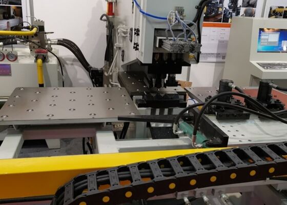 CNC Connecting Plates Punching Machine Bridge Angle Steel Industries Use