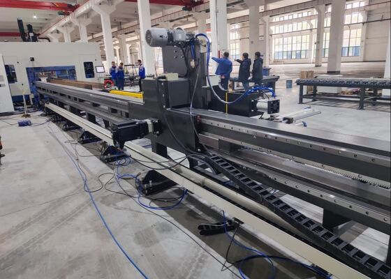 Modèle BHD700 Cnc I ligne de machine de découpe de forage à faisceau Φ5 φ30 mm diamètre du trou de fuseau principal