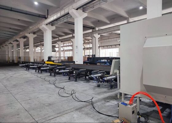 Ligne de foreuse de poutre de commande numérique par ordinateur de projet de pont d'ingénierie de construction axe principal BT40