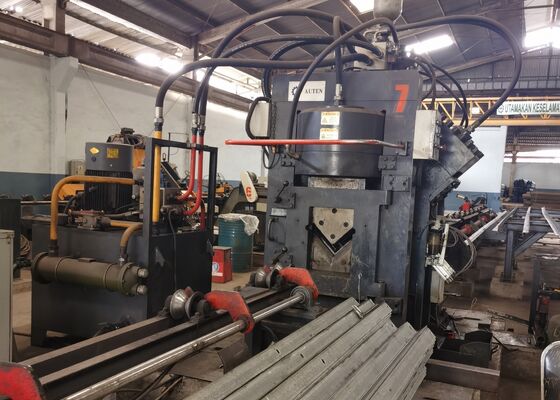 14x10x19mm Character Size CNC Multi-Functional Angle Steel Fabrication Machine 32x7x3m Dimension