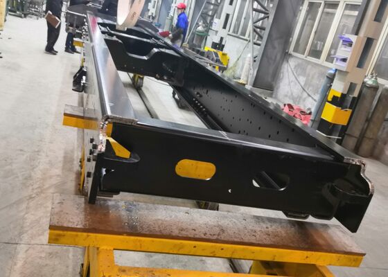 Véhicules de construction utilisés CNC camion léger ligne de traitement de tôle de plaque de faisceau de perforation