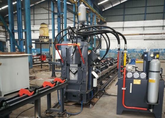 2200/4300KN Force de coupe Machine de marquage et de découpe CNC de la série JNC pour les angles