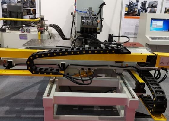 180 mm Trait de forage fuseau CNC machine de perforation de plaque pour tour de transmission
