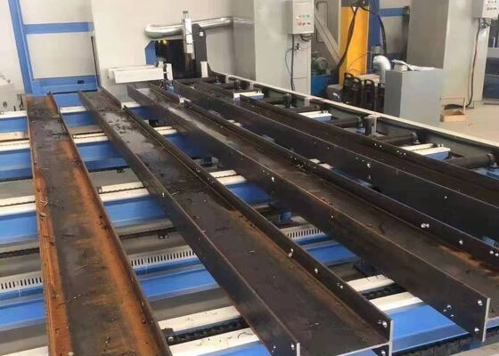 Foreuse de poutre de commande numérique par ordinateur de haute précision pour la fabrication d'acier de construction