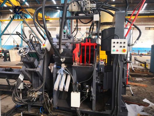 Professional CNC Angle Punching Marking And Shearing Line For Angle Steel