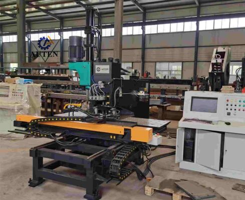 Machine de poinçonnage, marquage et perçage de tôles CNC à grande vitesse avec traitement intégré