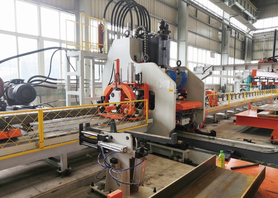 1200KN Force nominale CNC Truck Machine de perforation de plaque de faisceau Max 750mpa Tensile du matériau