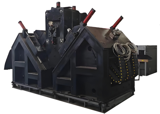 3 Perceuses de chaque côté Ligne de perçage et taraudage d'angle CNC Vitesse d'avance de l'angle 40 m/min