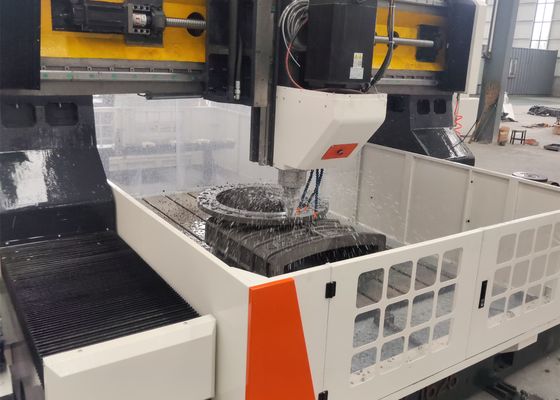 6500x4000x2700mm Taille globale Machine de fraisage à forage à brides CNC de 28 mm largeur de fente en T
