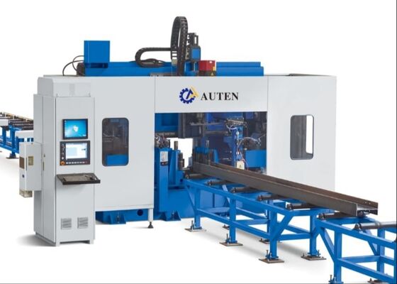Garage de stationnement verticale utilise la machine de découpe de forage à faisceau CNC ligne 100 ‰ 3000 R / min Vitesse de la broche