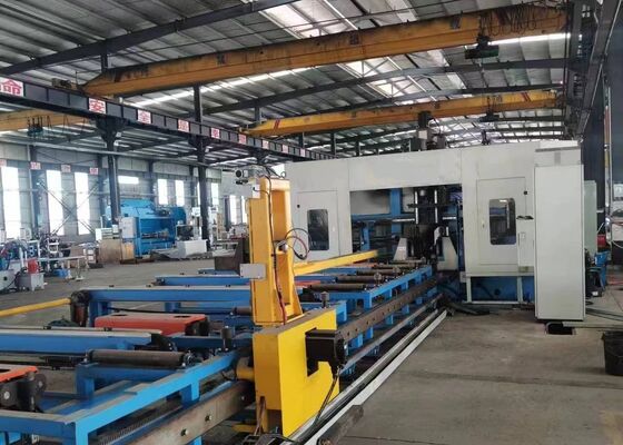 Machine de forage à faisceau H CNC intelligente avec système de programmation automatique CAO