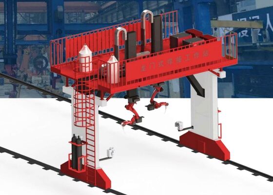 Robot de soudage de type portique CNC à servomoteur pour composants d'assemblage de hanche