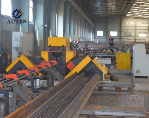 Avec conception personnalisée machine de marquage de forage en acier à angle Cnc 34 × 8 × 3 m dimension globale