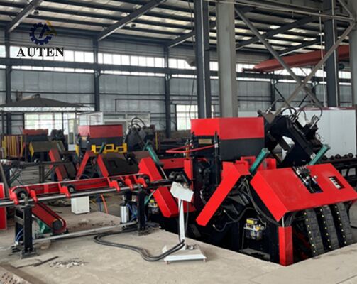 Machine de forage en acier à angle CNC à grande vitesse 200 m/min Max. Vitesse de coupe de forage