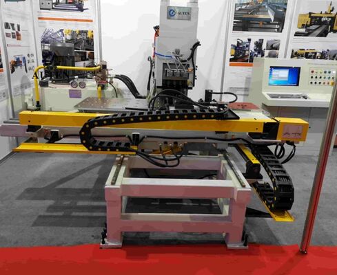 Machine de perforation et de marquage de plaques CNC efficace avec intégration CAD/CAM